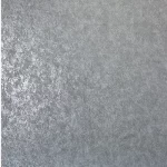 ورق جدران تصميم سادة مقاس 10م×0,53م، لون رمادي، موديل الزخرفة