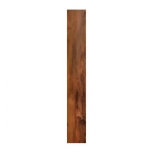 SPC Vinyl Parquet Flooring Smooth Surface 152.4×22.8×0.4 cm Dark Brown | PQC300.301