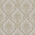 Classic Wallpaper Length 10m, Width 0.53m, Beige Color, Model Z21744