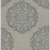 American Wallpaper Gray Color Classic Design, Size 10mx0.53m, Model ZA30208