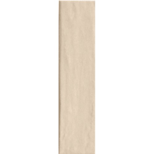 Ceramic Wall Tiles 8 mm Height 6.5x26 cm Ivory, Marakkesh Model | Abyat Company