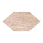 Kayak Porcelain Wall Tile with Stone Texture, Light Brown Color, 10 mm Thickness, Size 33x17 cm