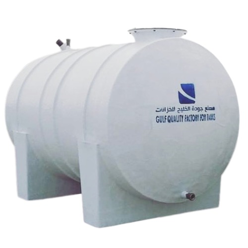 خزان مياه جودة الخليج دفان تحت الارض فايبر جلاس سعة 15000 لتر طول 600 سم | جودة الخليج للخزانات