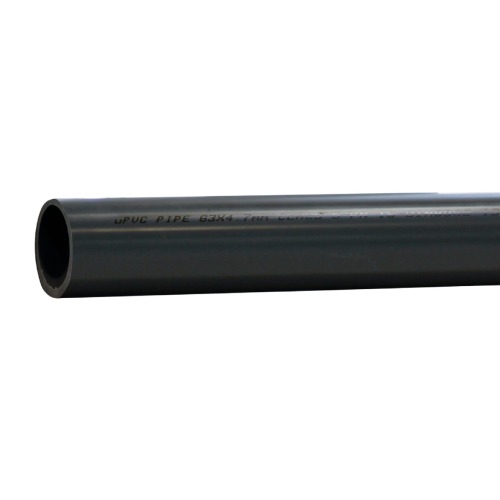 UPVC Pipes Nominal Pressure 16 Bar Size 90 mm Gray Colour | ALMUIF PIPES