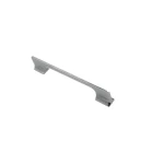 ماسكة خزانة مطبخ ستانلس ستيل شكل قوس، طول 16 سم، فضي | روائع المطابخ