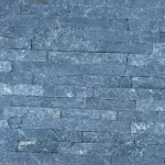 Bluish Gray Slate Strips, Thickness 1-2 cm, Dimensions 15x60 cm