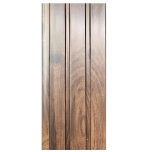 Wood Substitute for Walls Size 120×12mm×2.9m Dark Wooden Color | Roafd Alabdaa Company