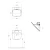 Counter Top Ceramic WashBasin 51 cm, Brilliant White | Hatch Company - Image 3