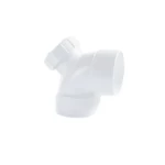 كوع يو بي في سي زاوية °90 بسدة مقاس  4 إنش  جدول 40  لون أبيض | AGM