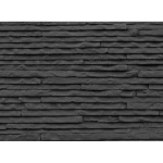 processed clay panels Infinity Stone, size 30x60 cm, grey color, model number 038