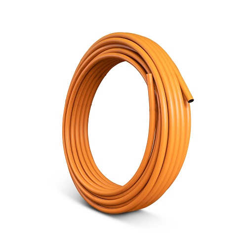 HDPE Coil Pipe Nominal Pressure 6 Bar PE 100, 16 mm OD, 2.3 mm Thickness, Orange | Al mona for innovative pipe solutions
