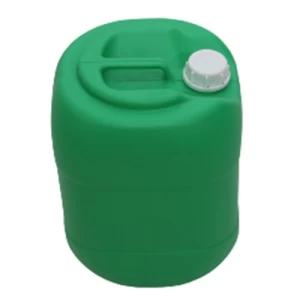 Green HDPE Plastic Jerry Can 25L, 428.5mm Height | saudi factory for drums co. (srco)