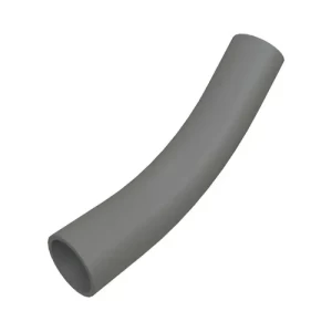 UPVC Short Bends Elbow 45° Size 280 mm Gray | Arabian Gulf Factory