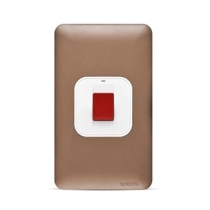 Air Conditioner DP Switch 45 Amp 7×14cm Copper Color, 250V | Spectra