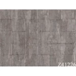 Modern Italian wallpaper, size 10m x 0.53m, dark gray color, model 41226