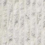 Volt Stone Clay Sheets, Stone Appearance, for Interior Walls, Size 60 × 120 cm, Thickness 2.5 mm, white