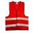 Safety Coat  Size M, Weight 120g, Red Color, Material Polyester