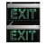 Transparent emergency exit panel, aluminum, input voltage 220-265V