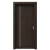 باب مدخل خشب بريميوم، لون بني محروق، مقاس 235×115 سم، سمك 6 سم، موديل M02