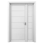 Classic Design Premium Door and a Half, white, Size 160 × 235 cm, Model MO1