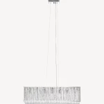 Costco Pendant Light Modern, Size 86 x 25 x 143 cm, Chrome Color