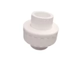 شدة وصل بي في سي جدول 40 1 إنش لون أبيض | مصنع المتحد الخليجي