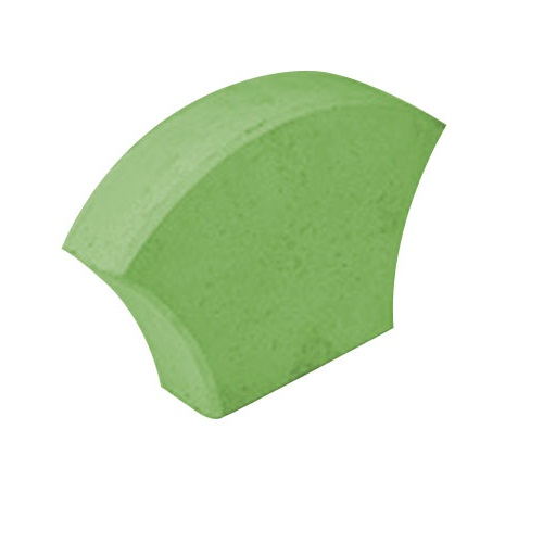 Lotus Interlock Paver Tile 19x20 cm, Thickness 8 cm, Green | AL ARMAK COMPANY