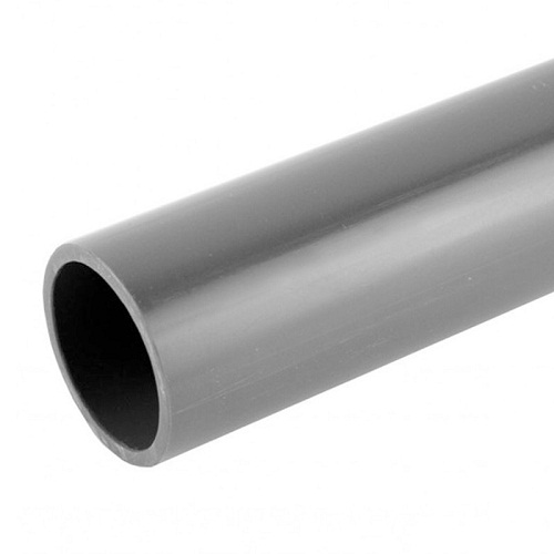UPVC Pipe Schedule 80 3 inch Thickness 8.53 mm Max Pressure 25.51 Bar Grey | National Co. for Plastic Ind., Ltd. (Plasticna)