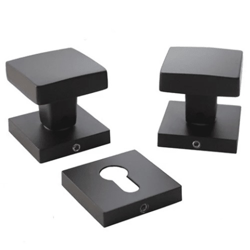 Separated Movable Door Handles Black Color | Dar Al Nijara Company