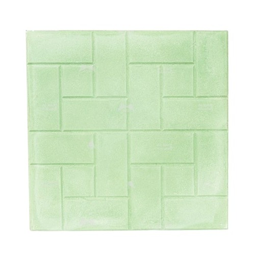 Concrete Floor Tile 40x40 cm, Height 5 cm, Light Green | Al Sarif Building Materials