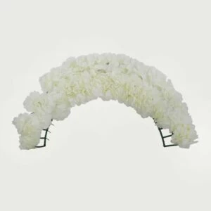 Artificial Flowers Height 90 cm, Width 90 cm, Off White Color | Hilal