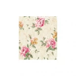 American Wallpaper Beige Color Floral Design, Size 10mx0.53m, Model aq50801