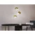 Verlo Decorative Pendant Light, 3 G9 Bulbs, Size 360×1800 mm, Golden Color