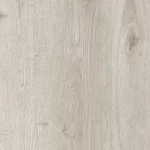 HDF wooden flooring for modern spaces, 8 mm thickness, gray color, model 16361