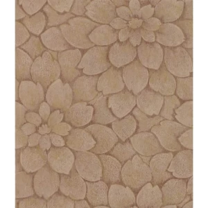 American Floral Wallpaper 10m x 0.53m Brown, Model BC60301 | Balbaid Decor Company