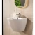 Wall Hung Basin Size 54×44.5×37 cm, Lima Model, White Color