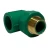PPR Plastic Elbow with Male Brass Insert TPF Size  32 mm × 1/2 Inch   Pressure 25 Bar  Color  Green
