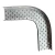 90 Degree Horizontal Elbow Cable Tray, Hot Dip Galvanized, Inside Bend, 1.5mm Thickness, 75mm Side, 300mm Width | BAHRA