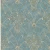 Italian Wall Covering, Size 10 m x 0.73 m, Turquoise Color, Model 26050