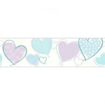 Youth and children wall decoration, multicolor, length 10 m, width 0.53 m, model GK8861B 