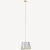 Ceiling Suspended Pendant Modern, Dimensions 45 x 45 x 33 cm, Gold Color