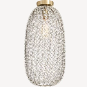 Mumtaz Mahal Ceiling Light 27x27x43 cm Copper Color | Abyat Company