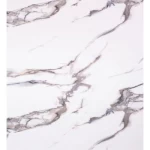 Chinese Marble substitute for entrances Rectangle, White with grey veins color, Size 280 x 122 cm