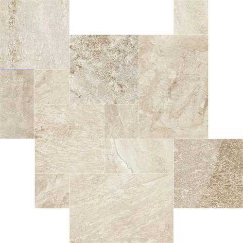 Manstone Floor Tiles 10 mm Thickness, Size 44x66 cm, Golden Color | Manstone