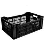 حاوية بلاستيك HDPE لحفظ المعدات، مقاس 20×37×58 سم، أسود، رمز المنتج VAJ2Q