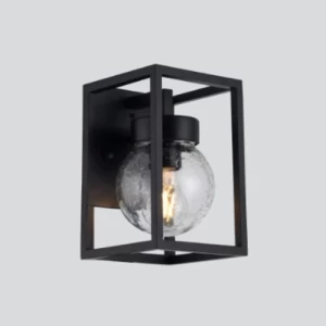 Outdoor Lantern Light E27-G45, 23 x 15 cm, Black | 49241