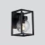 Outdoor Lantern Light E27-G45, Black Color, Dimensions 23 x 15 cm
