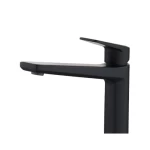 خلاط مغسلة مقاس 34×26×7.5 سم، أسود اللون