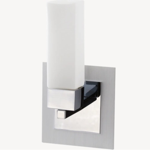 Modern Wall Light 77 cm Height, 52 cm Width, Chrome | Abyat Company