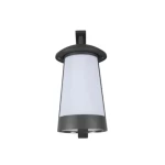 Outdoor Wall Mounted Hanging Lantern, Black Color, Dimensions 33×15 cm